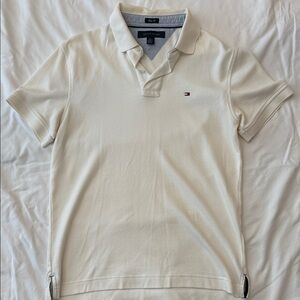 Tommy Hilfiger Men's Off-White Polo Shirt